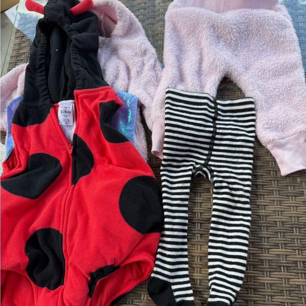 Red and Black Polka Dot Bodysuit